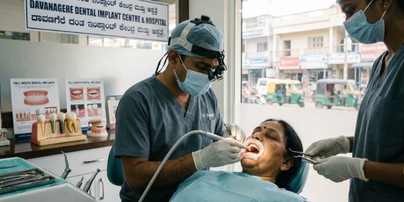 Dental solutions at the best dental clinic in Davanagere