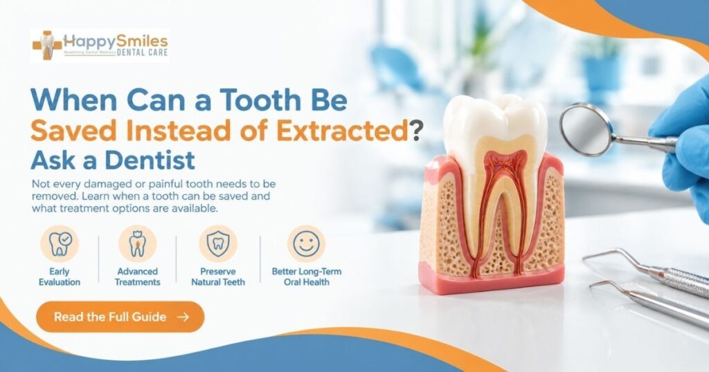 When Can a Tooth Be Saved Instead of Extracted? Ask a Dentist